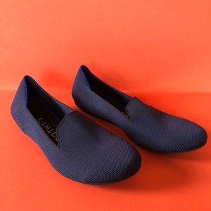 Rothy's The Loafer Flat in Dark Navy Blue